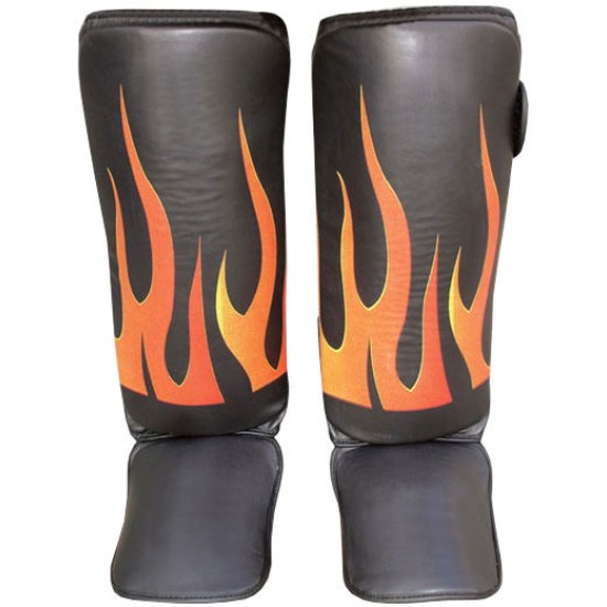 Cowhide Leather Shin instep Guard