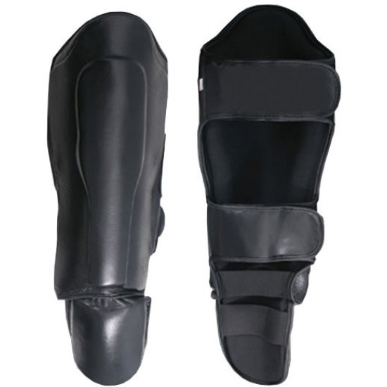 Cowhide Leather MMA Shin instep Guard