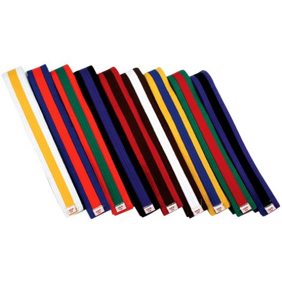 Striped Belts 8 Row of Stitching
