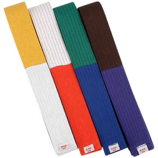 Judo, Karate and Taekwondo Rank Belts